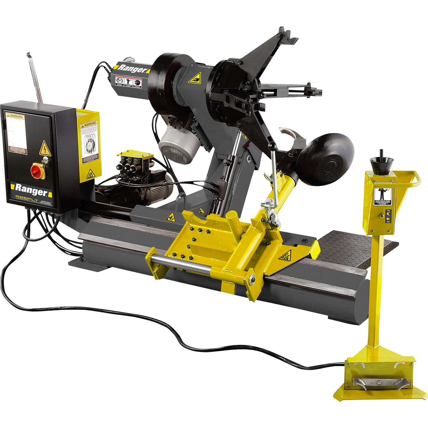 Ranger R26FLT Heavy-Duty Truck Tire Changer Joystick Control
