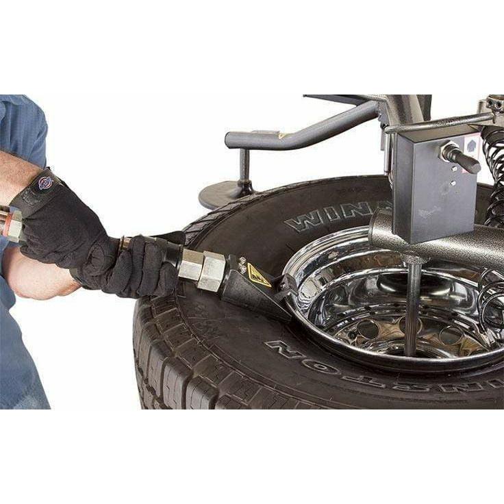 Ranger R980AT Swing-Arm Tire Changer Single Tower Assist 30" Capacity Gray-Yellow - 5140147